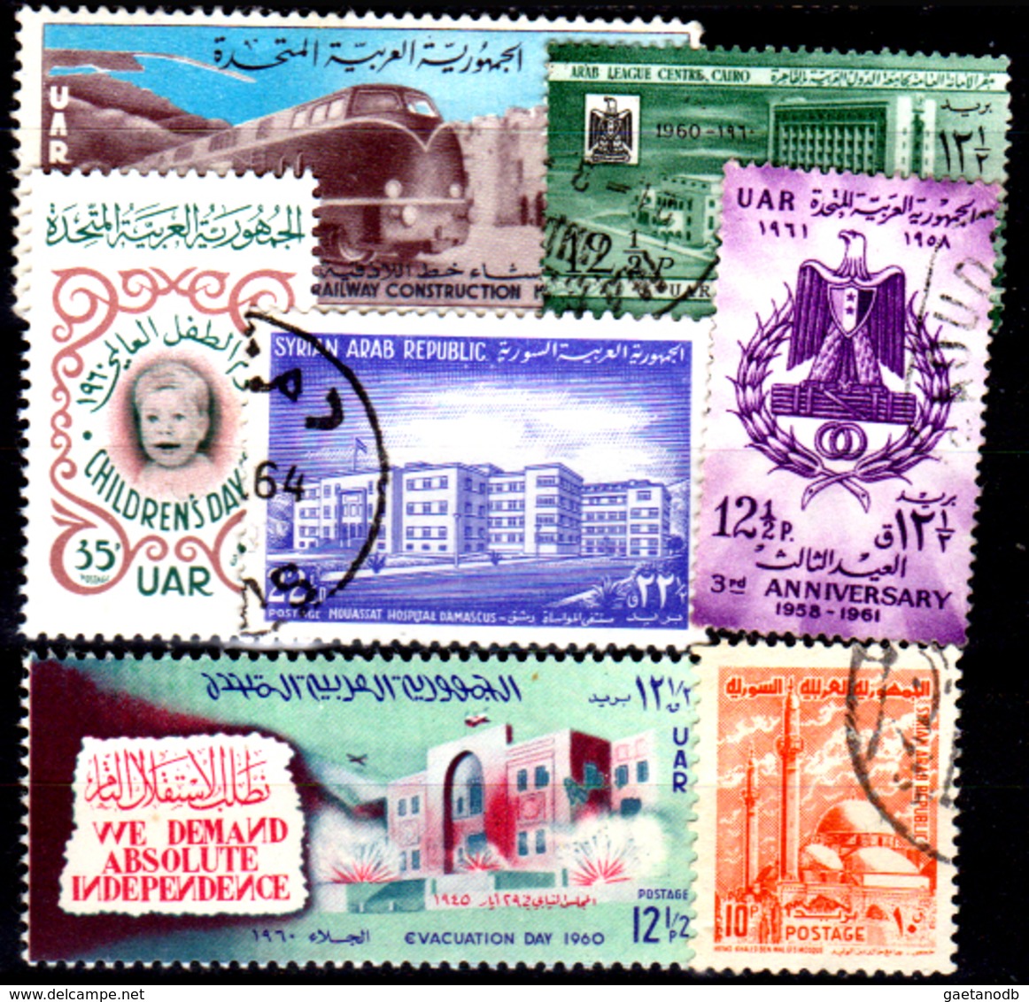 Siria-00090 - Valori Del 1960-63 (++/o) MNH/Used - Senza Difetti Occulti. - Siria