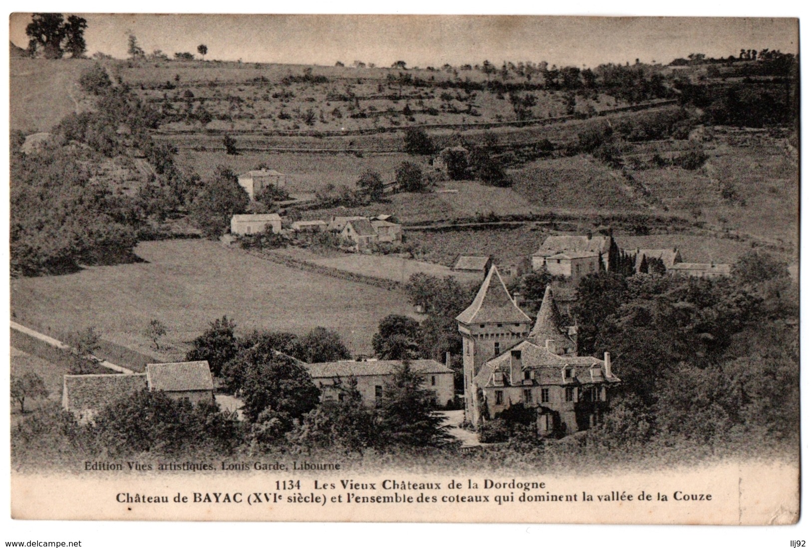 CPA 24 - BAYAC (Dordogne) - 1134. Château De... - Autres & Non Classés