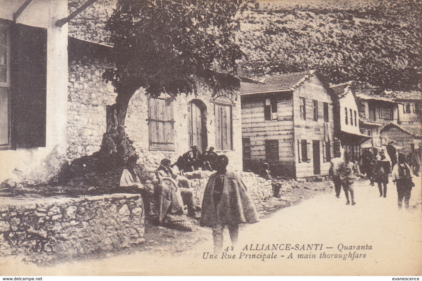 ALLIANCE SANTI     / GUERRE DE 14/18 WW1 // REF MAI 19 N° 8605 - Albanie