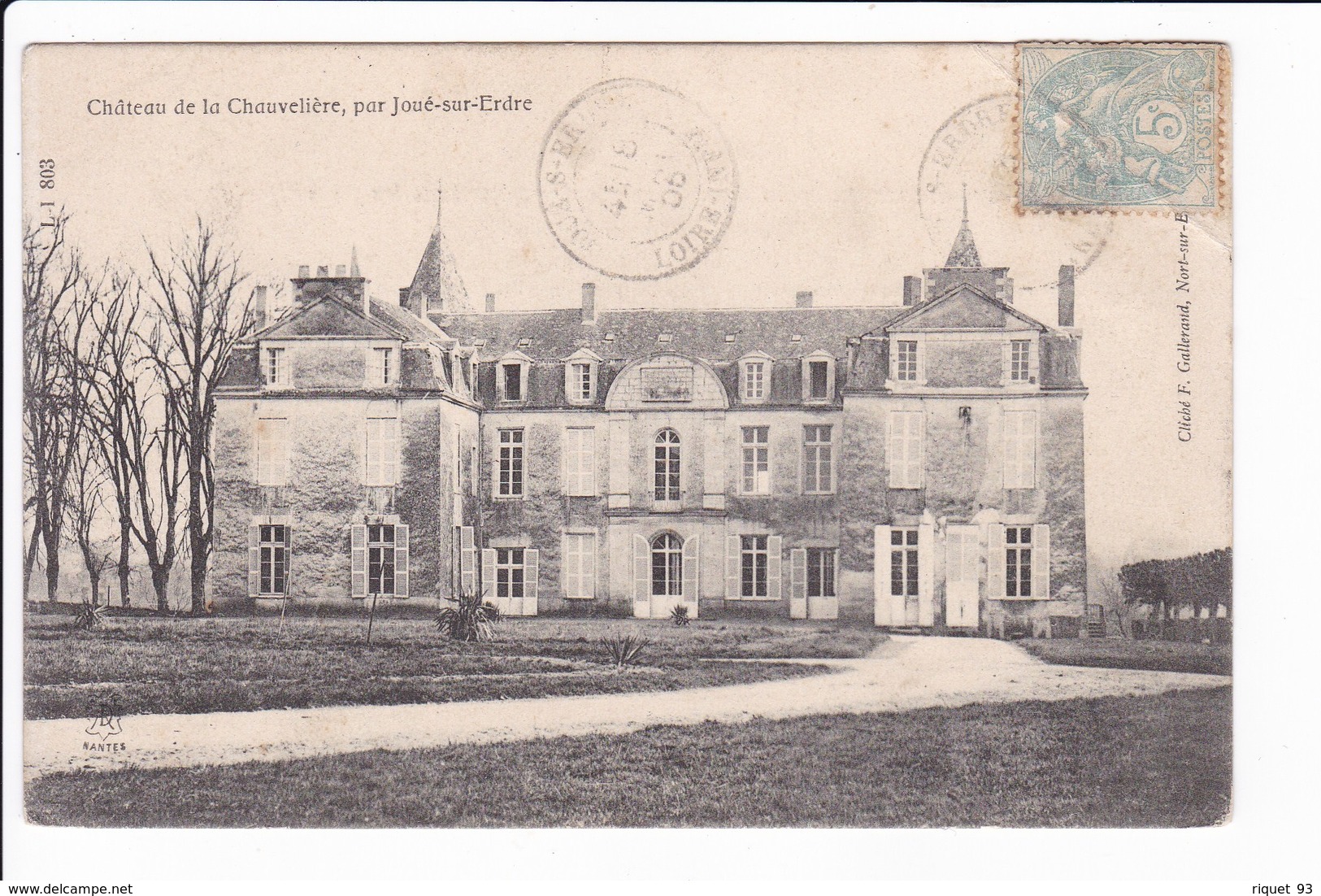Château De La Chauvelière, Par Joué-sur-Erdre - Altri & Non Classificati