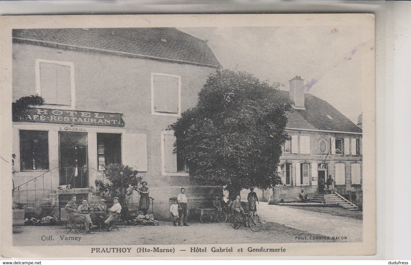 PRAUTHOY   HOTEL GABRIEL ET GENDARMERIE - Prauthoy