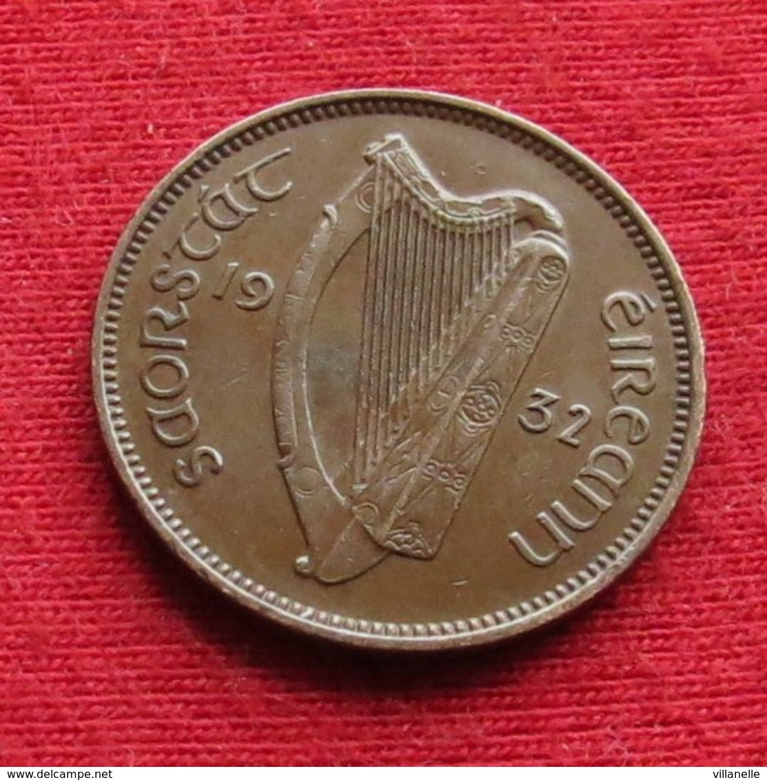Ireland 1/4 1 Farthing 1932 KM# 1 Lt 429  Irlanda Irlande Ierland Eire - Ireland