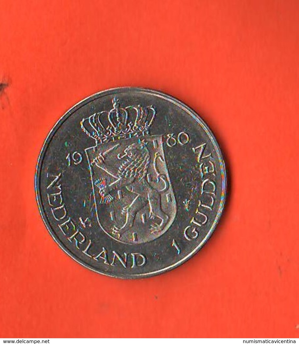 Olanda Pays-Bas Holland One Gulden 1980 - 1980-2001 : Beatrix