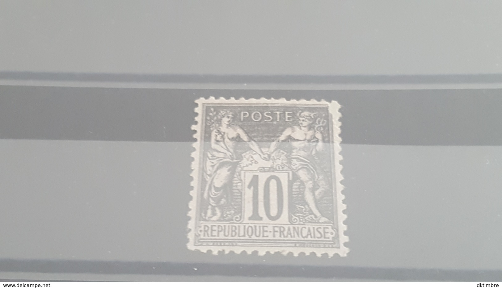 LOT 453647 TIMBRE DE FRANCE NEUF* N°89 VALEUR 60 EUROS - 1876-1898 Sage (Type II)