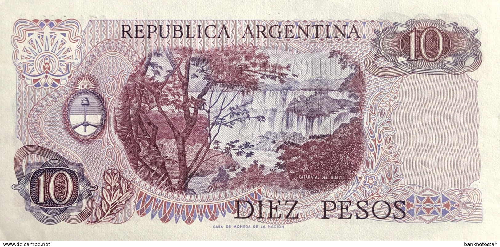 Argentina 10 Pesos, P-300 (1976) - UNC - Argentinien