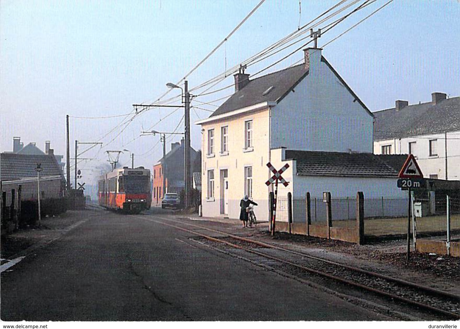 TRAM 90 - ANDERLUES - LIGNE CHARLEROI-LA LOUVIERE - Anderlues