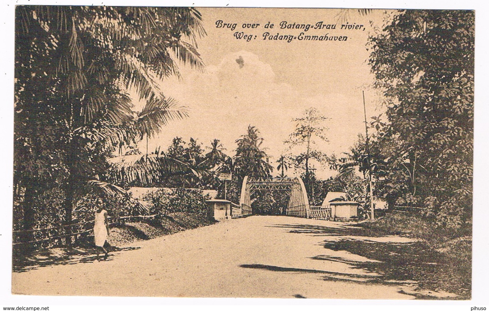 ASIA-1466   INDONESIA : PADANG : Brug Over De Batang-Arau Rivier - Indonesia