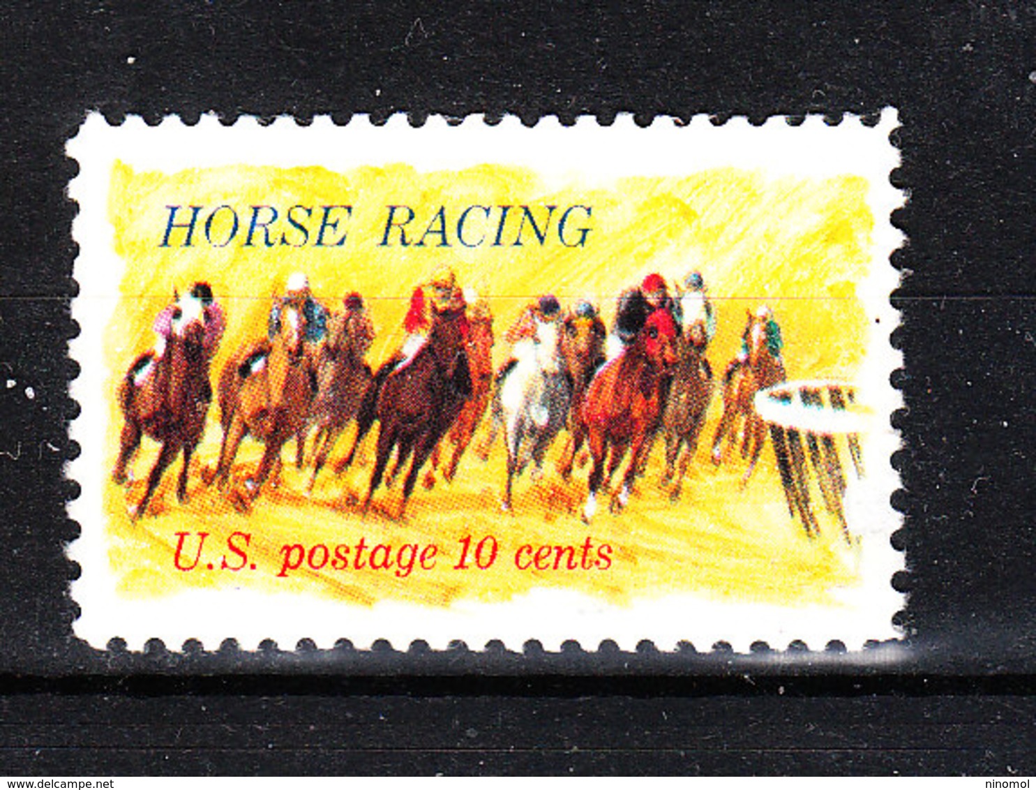 U.s.a. - 1982. Corsa Di Cavalli. Horse Racing - Ippica