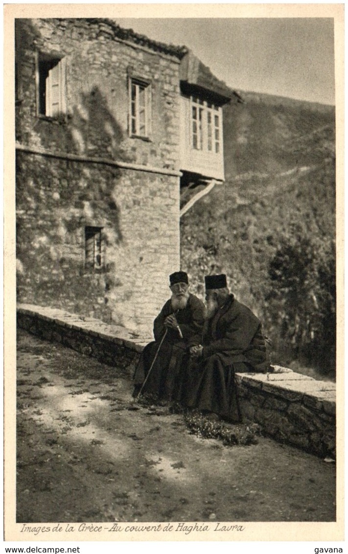 Images De La Grèce - Au Couvent De Haghia Lavra - Griekenland