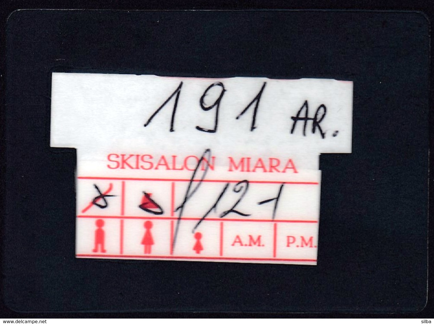 Italy 2001 / Kronplatz, Brunico / Ski Salon Miara Box Card - Invierno