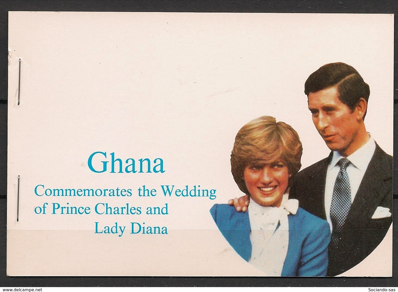 Ghana - 1981 - N°Yv. C714 - Carnet Princess Diana - Neuf Luxe ** / MNH / Postfrisch - Ghana (1957-...)