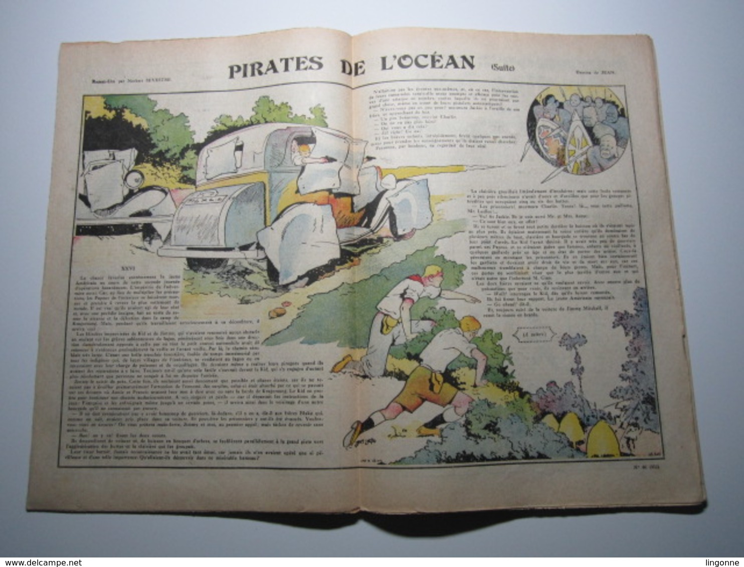 12 Novembre 1933 PIERROT JOURNAL DES GARÇONS 25Cts PIRATES DE L’OCÉAN - Pierrot