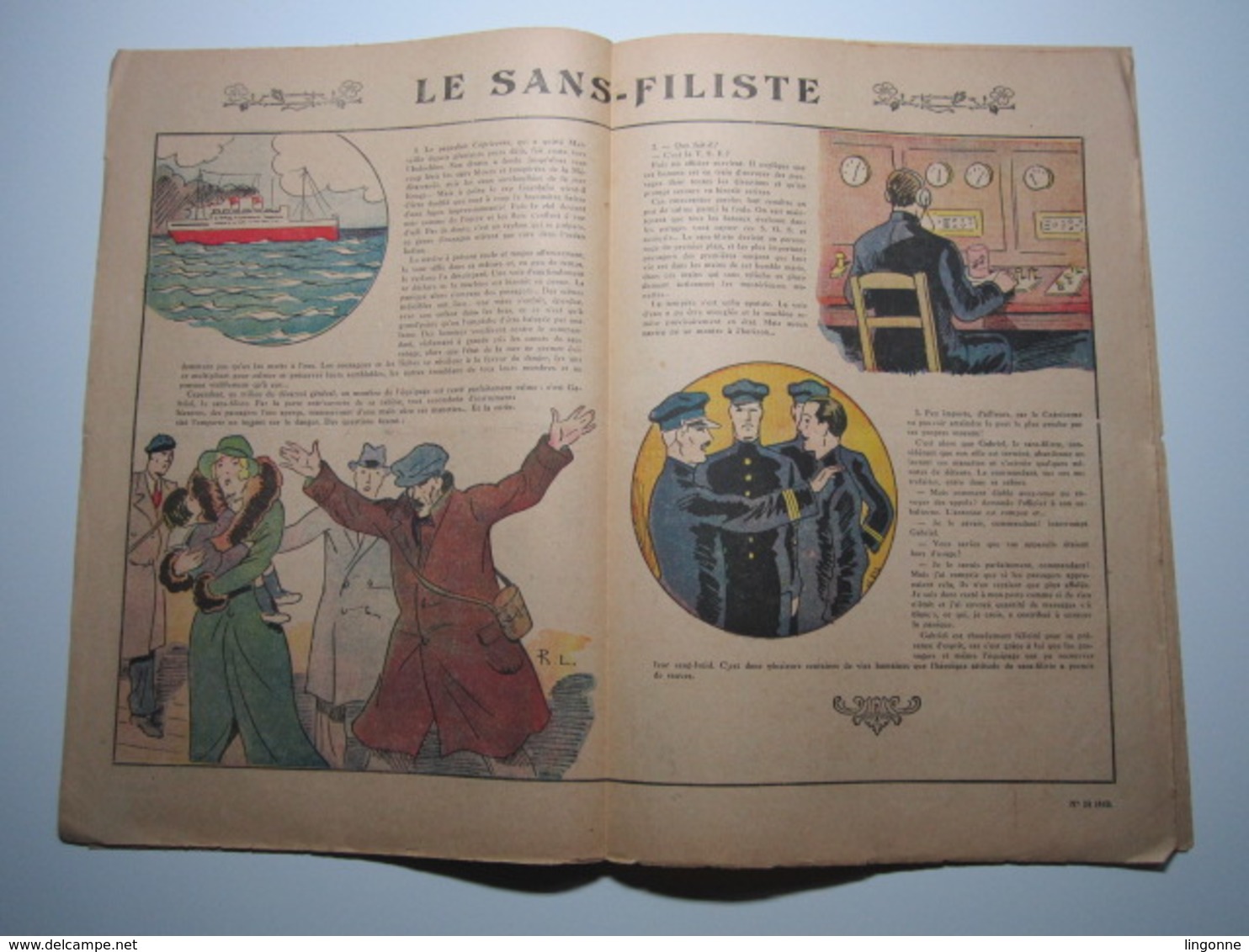17 Juin 1934 PIERROT JOURNAL DES GARÇONS 25Cts - Pierrot