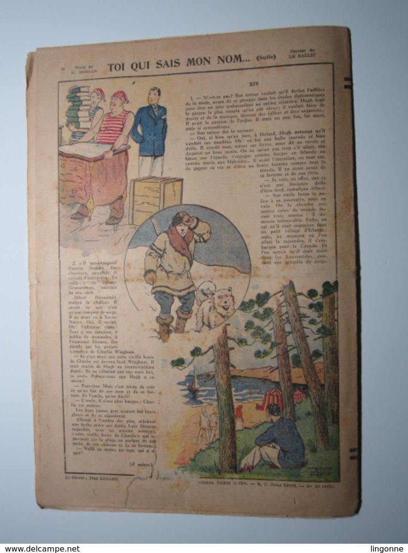 17 Juin 1934 PIERROT JOURNAL DES GARÇONS 25Cts - Pierrot