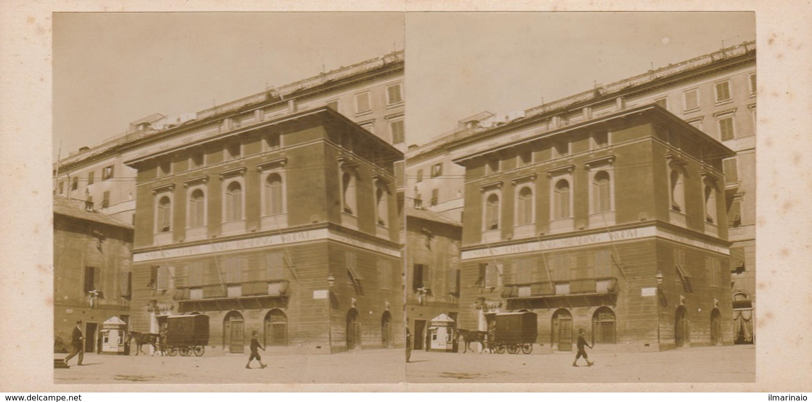 ** GENOVA.- STEREO.-** - Cartoline Stereoscopiche