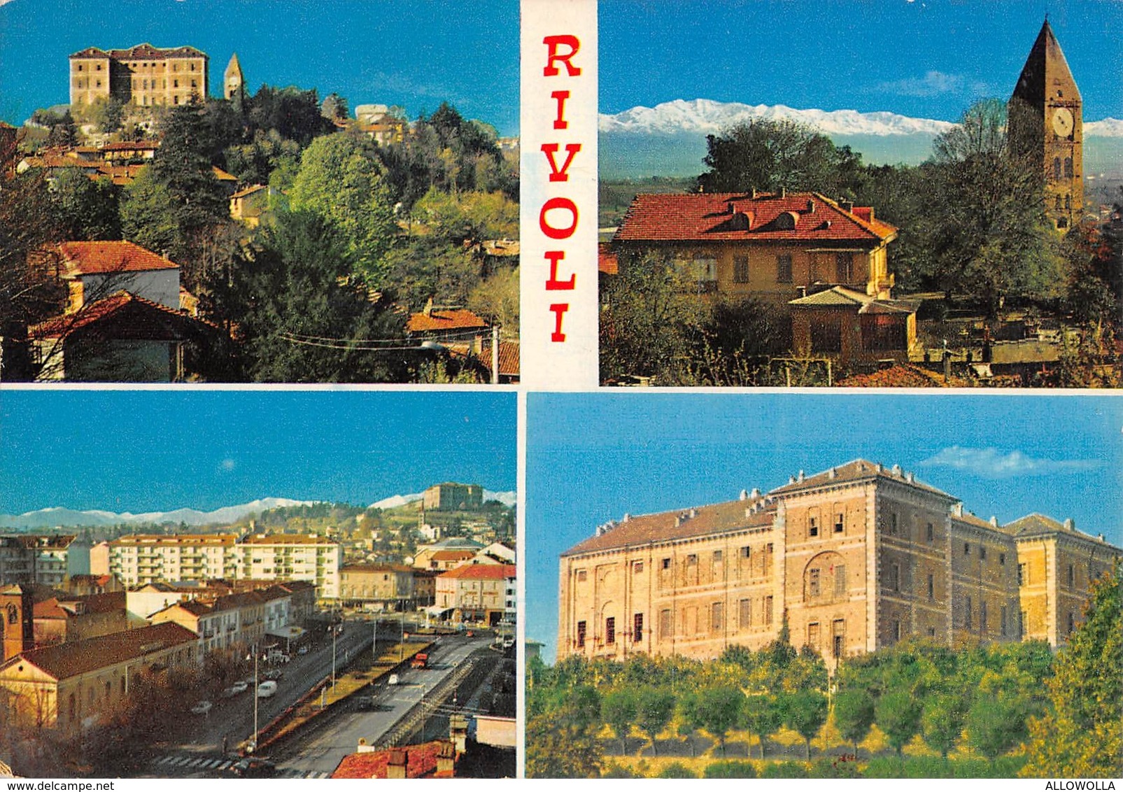 3445 " RIVOLI-4 VEDUTE." CARTOLINA POSTALE ORIGINALE NON SPEDITA - Rivoli