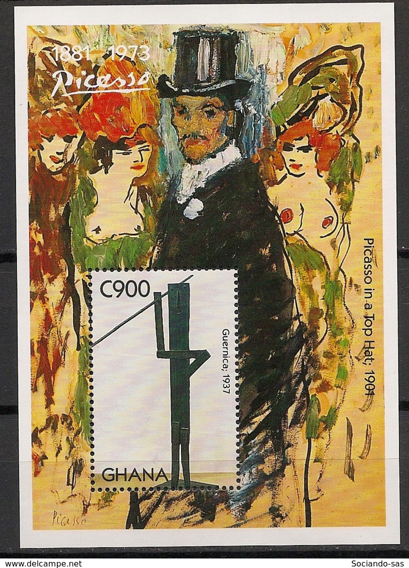 Ghana - 1993 - Bloc Feuillet BF N°Yv. 229 - Picasso - Neuf Luxe ** / MNH / Postfrisch - Picasso
