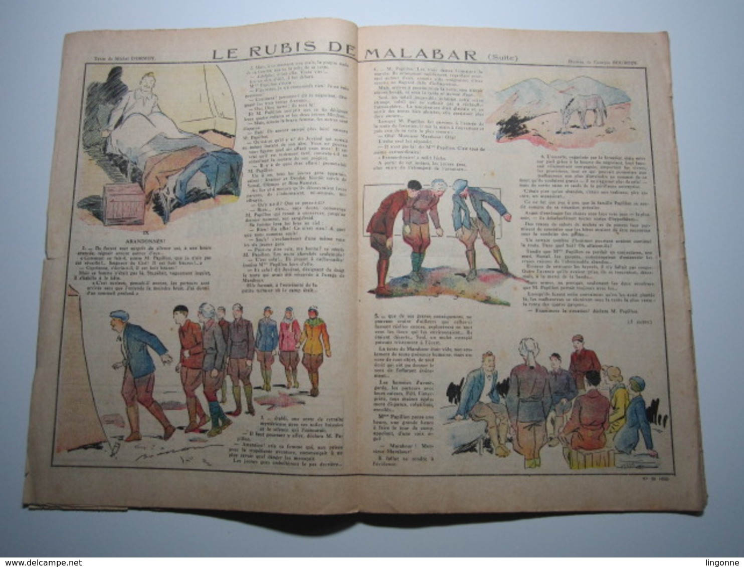 30 Septembre 1934 PIERROT JOURNAL DES GARÇONS 25Cts - Pierrot