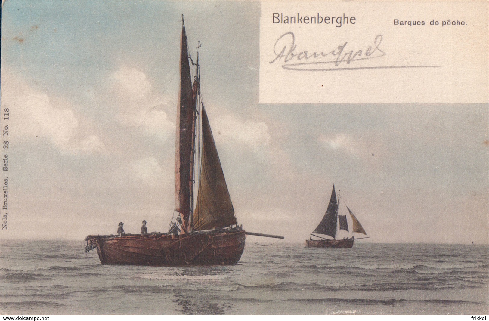 Blankenberge Blankenberghe Barques De Pêche - Blankenberge