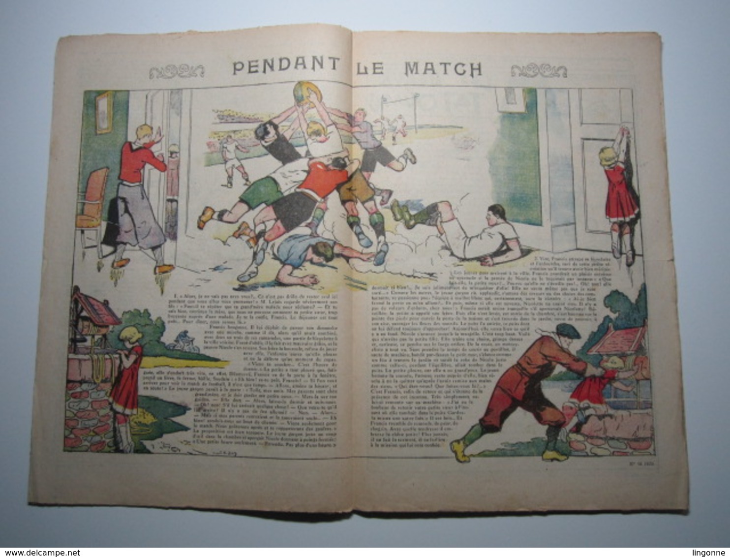18 Novembre 1934 PIERROT JOURNAL DES GARÇONS 25Cts - Pierrot