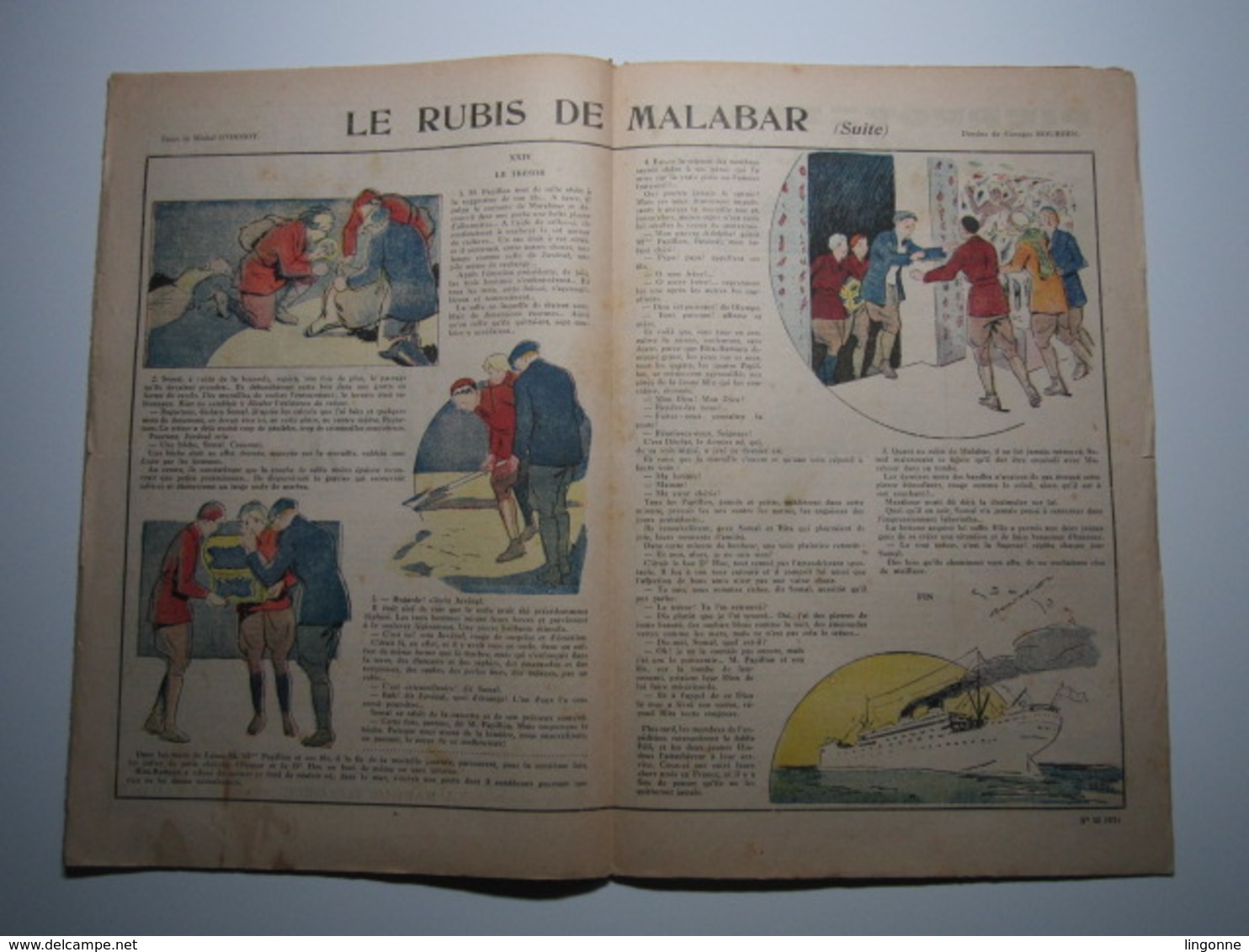 30 Décembre 1934 PIERROT JOURNAL DES GARÇONS 25Cts - Pierrot