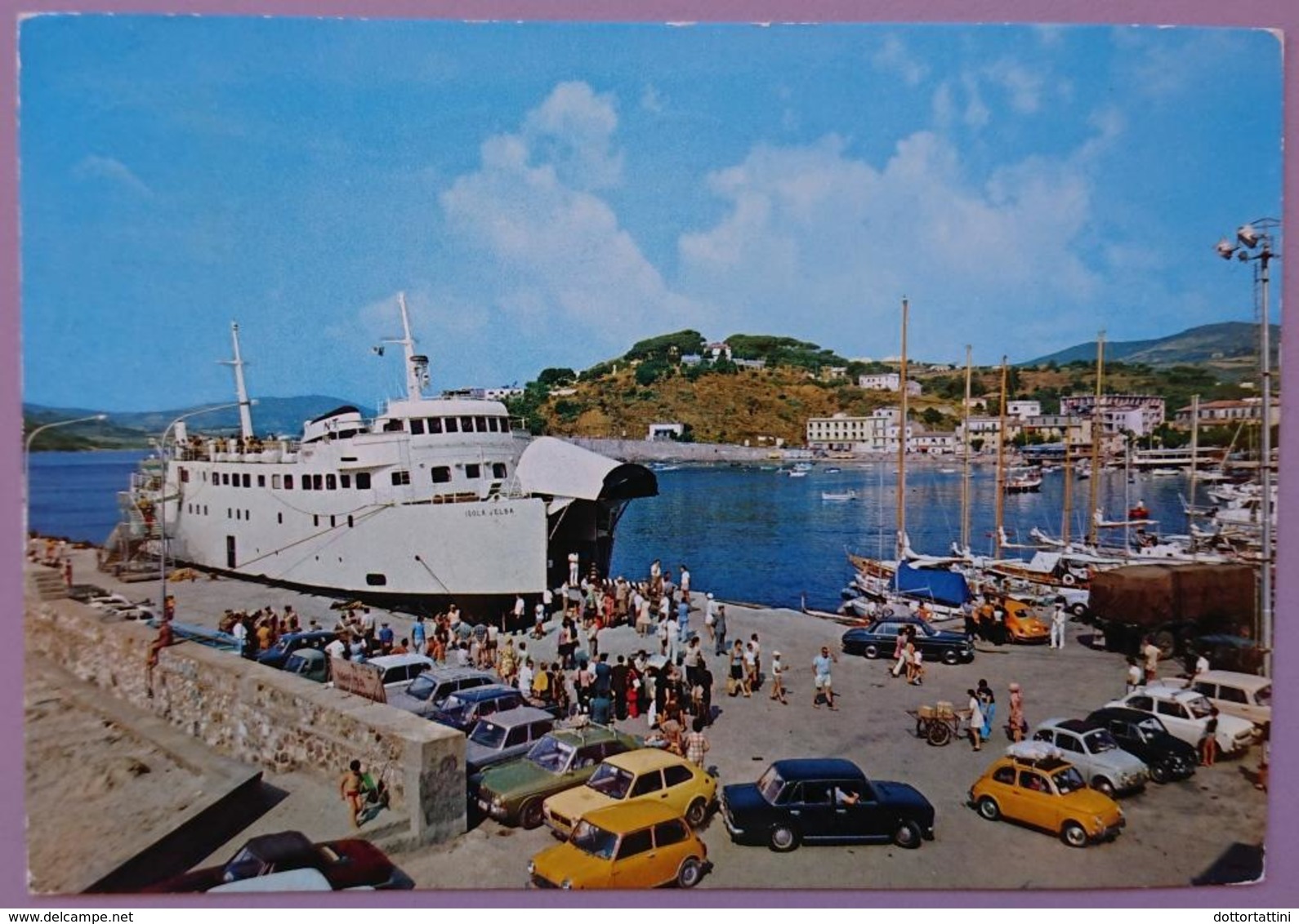 ISOLA D'ELBA - PORTO AZZURRO - Traghetto / Ferry Boat - Vg T2 - Altri & Non Classificati