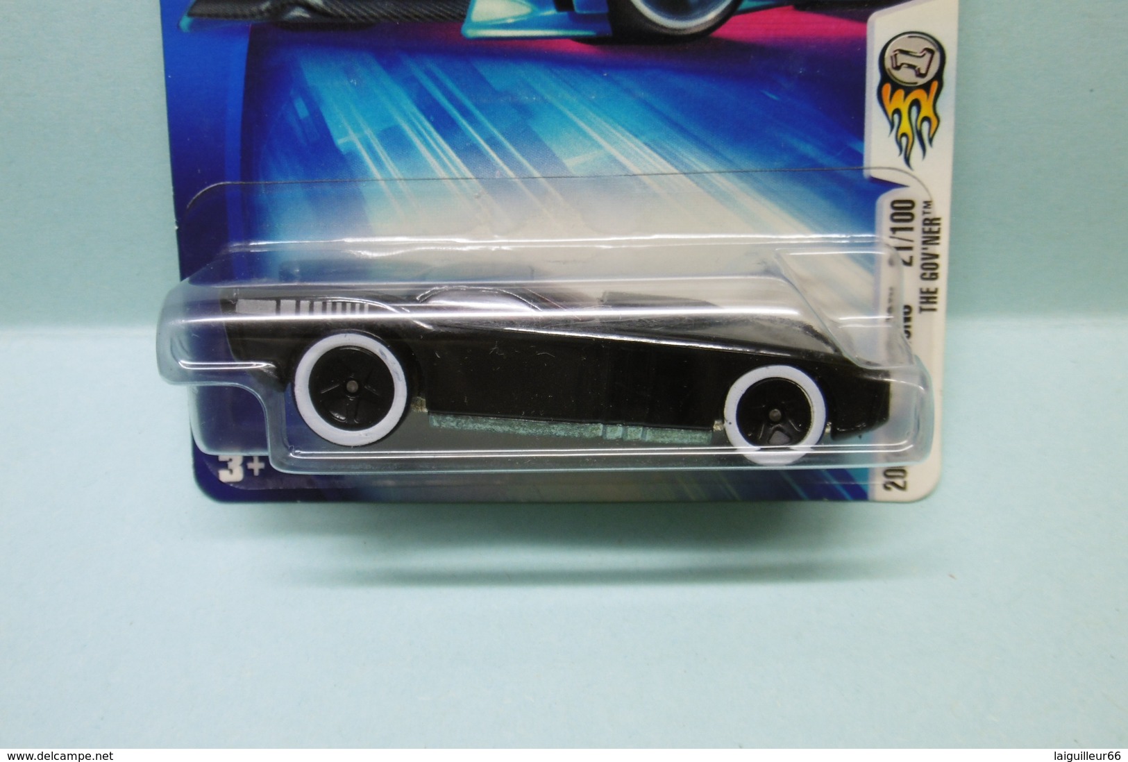 Hot Wheels - THE GOV'NER - 2004 First Editions - Collector N° 21 HOTWHEELS US Long Card 1/64 - HotWheels