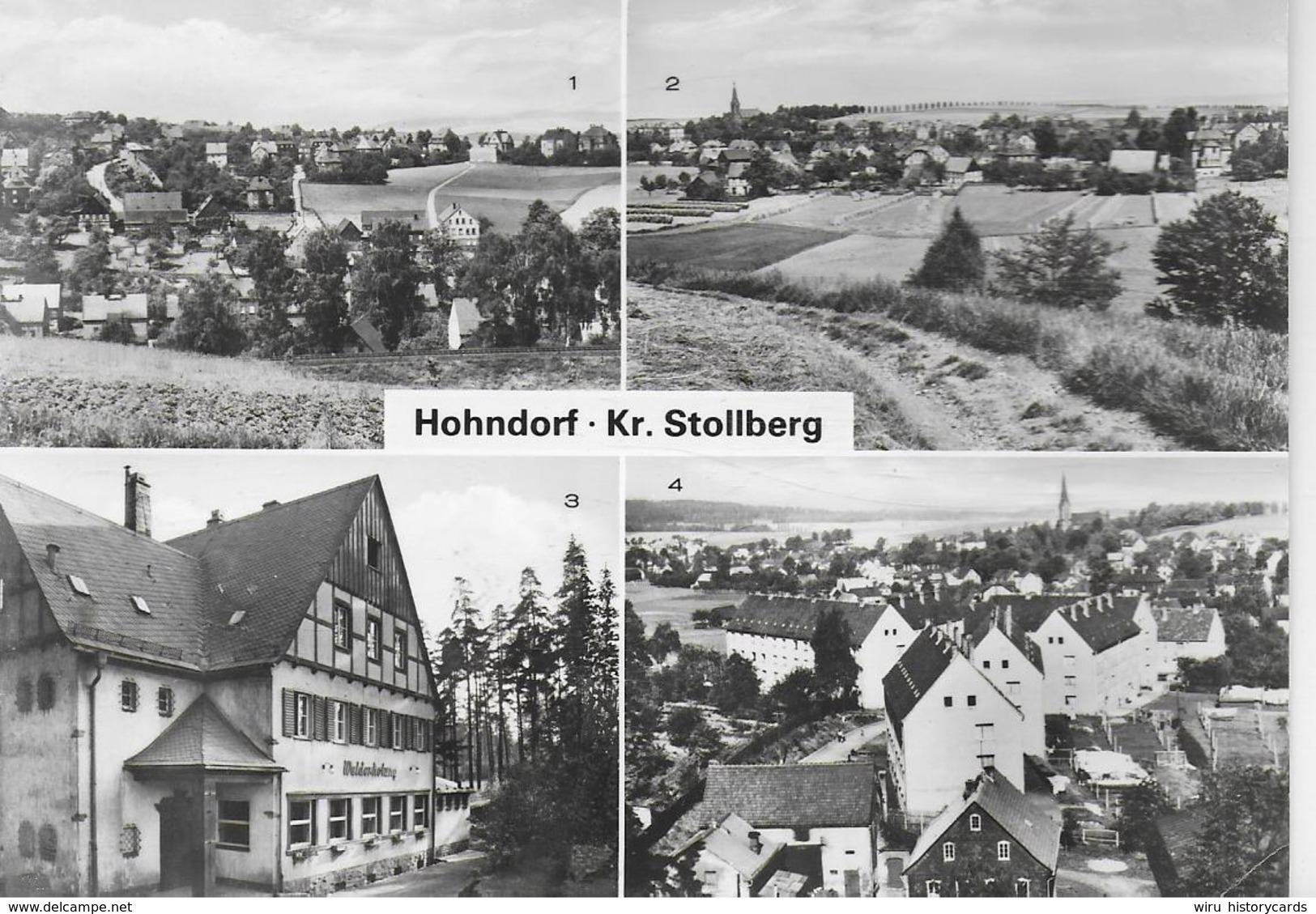 AK 0231  Hohndorf ( Kr. Stollberg ) / Ostalgie , DDR Um 1983 - Hohndorf