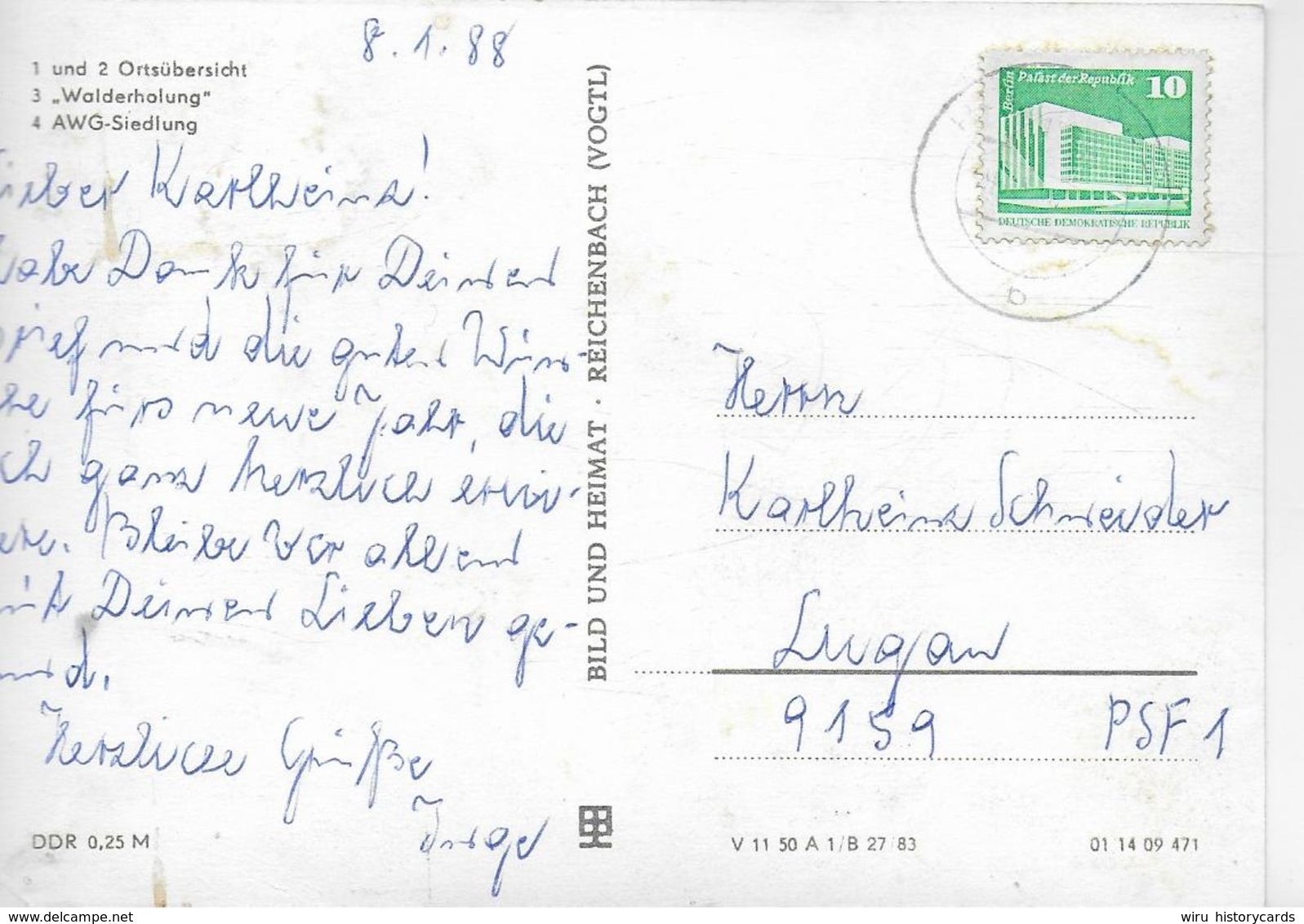 AK 0231  Hohndorf ( Kr. Stollberg ) / Ostalgie , DDR Um 1983 - Hohndorf