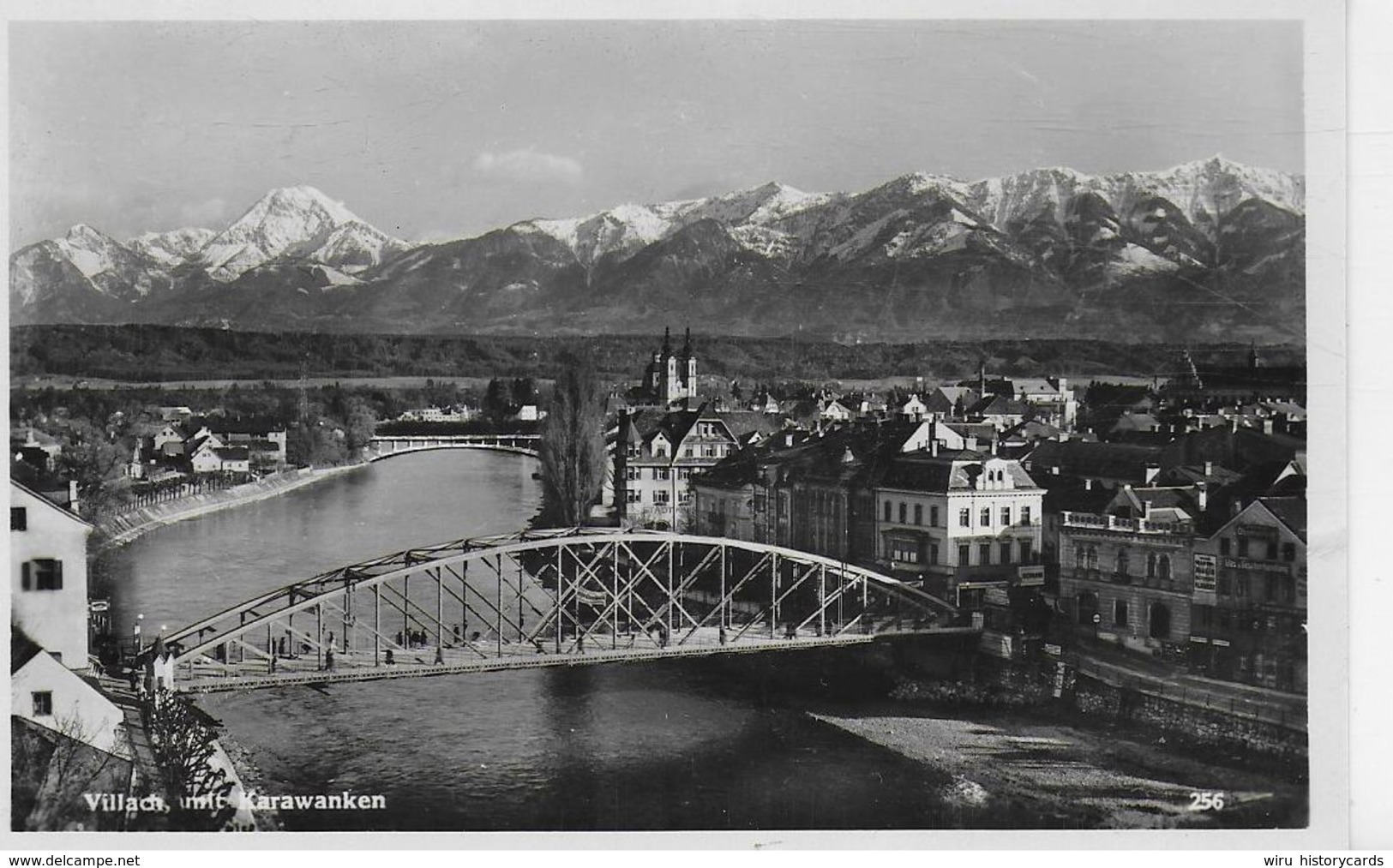 AK 0233  Villach ( Draubrücke ) - Verlag Schilcher Um 1952 - Villach