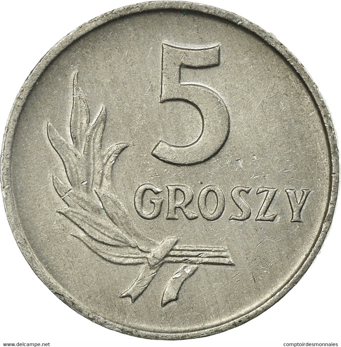 Monnaie, Pologne, 5 Groszy, 1962, Warsaw, SUP, Aluminium, KM:A46 - Pologne