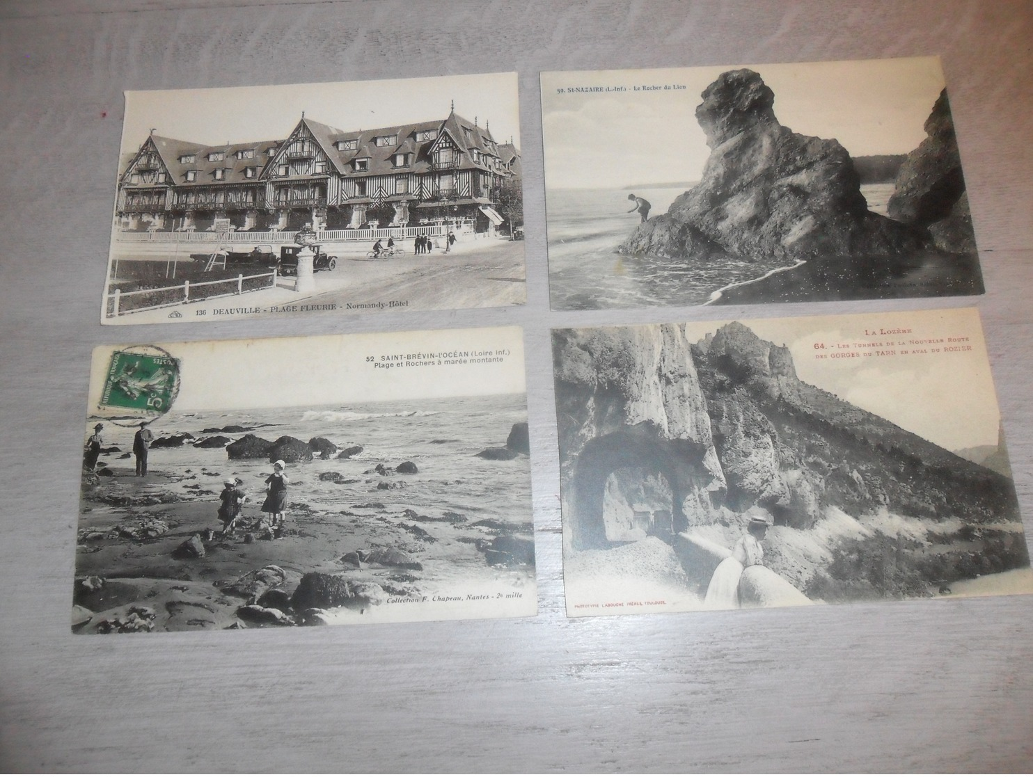 Beau lot de 60 cartes postales de France   Mooi lot van 60 postkaarten van Frankrijk  - 60 scans