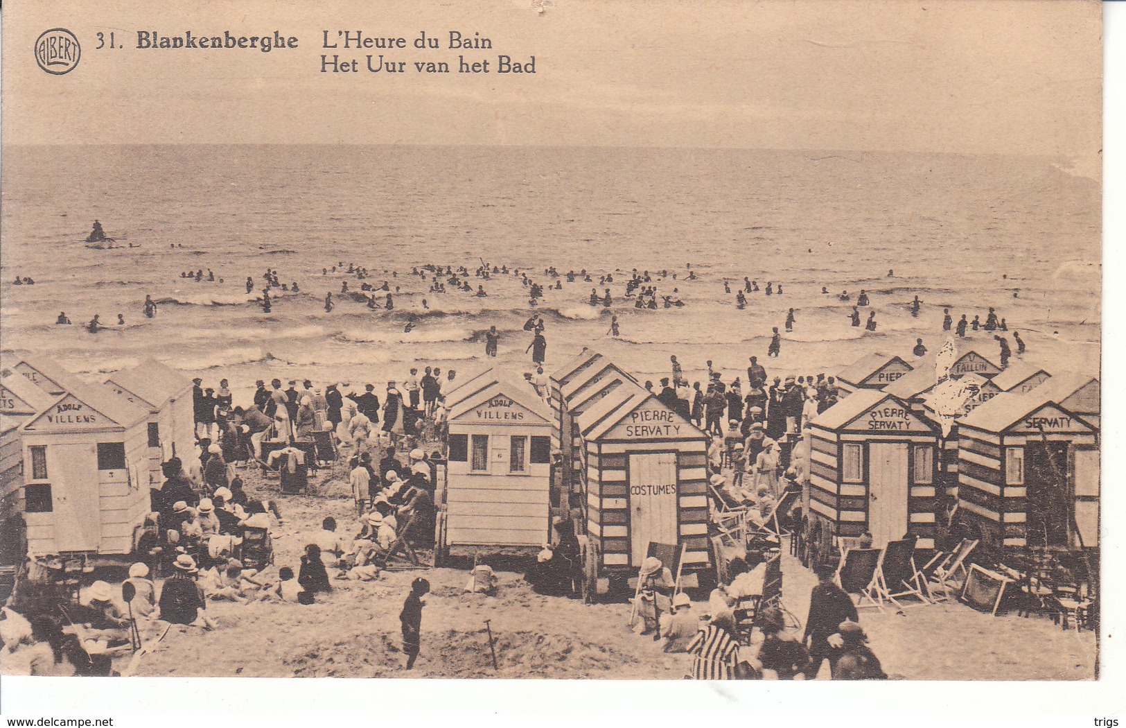 Blankenberghe - Het Uur Van Het Bad - Blankenberge