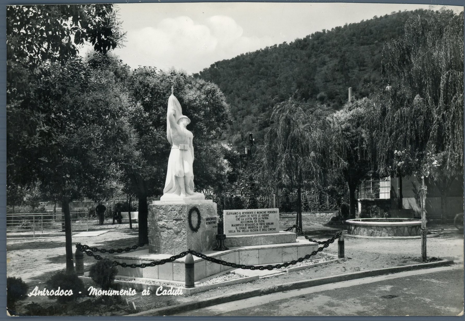 °°° Cartolina N. 42 Antrodoco Monumento Ai Caduti Viaggiata °°° - Rieti