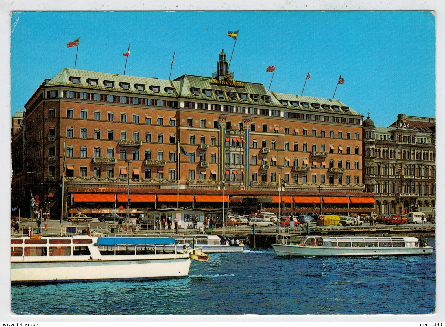 STOCKHOLM      GRAND   HOTEL           (VIAGGIATA) - Svezia