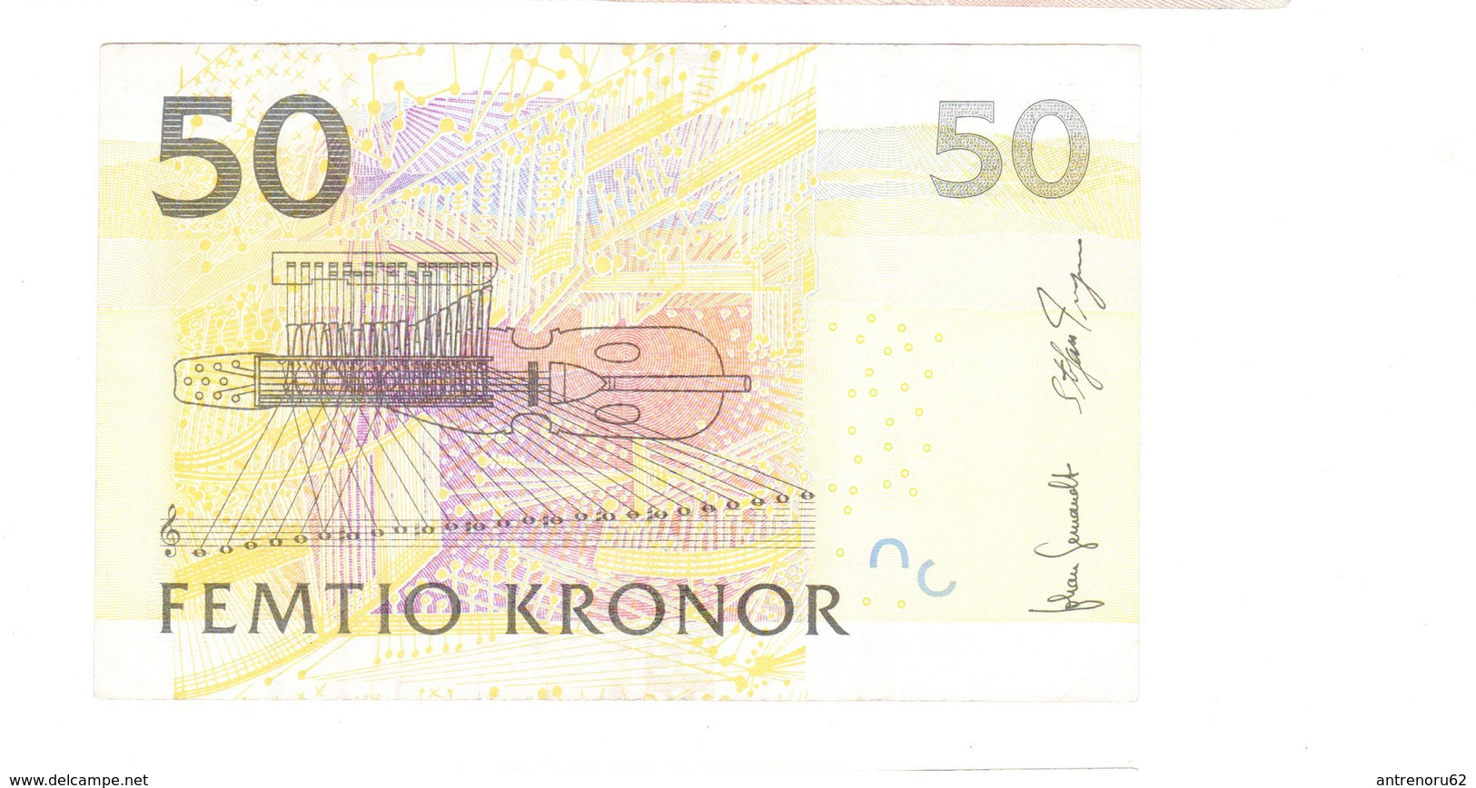 BANKNOTES-50-SWEDEN-CIRCULATED-IN THE VERY GOOD CONDITIONS-SEE-SCAN - Sweden