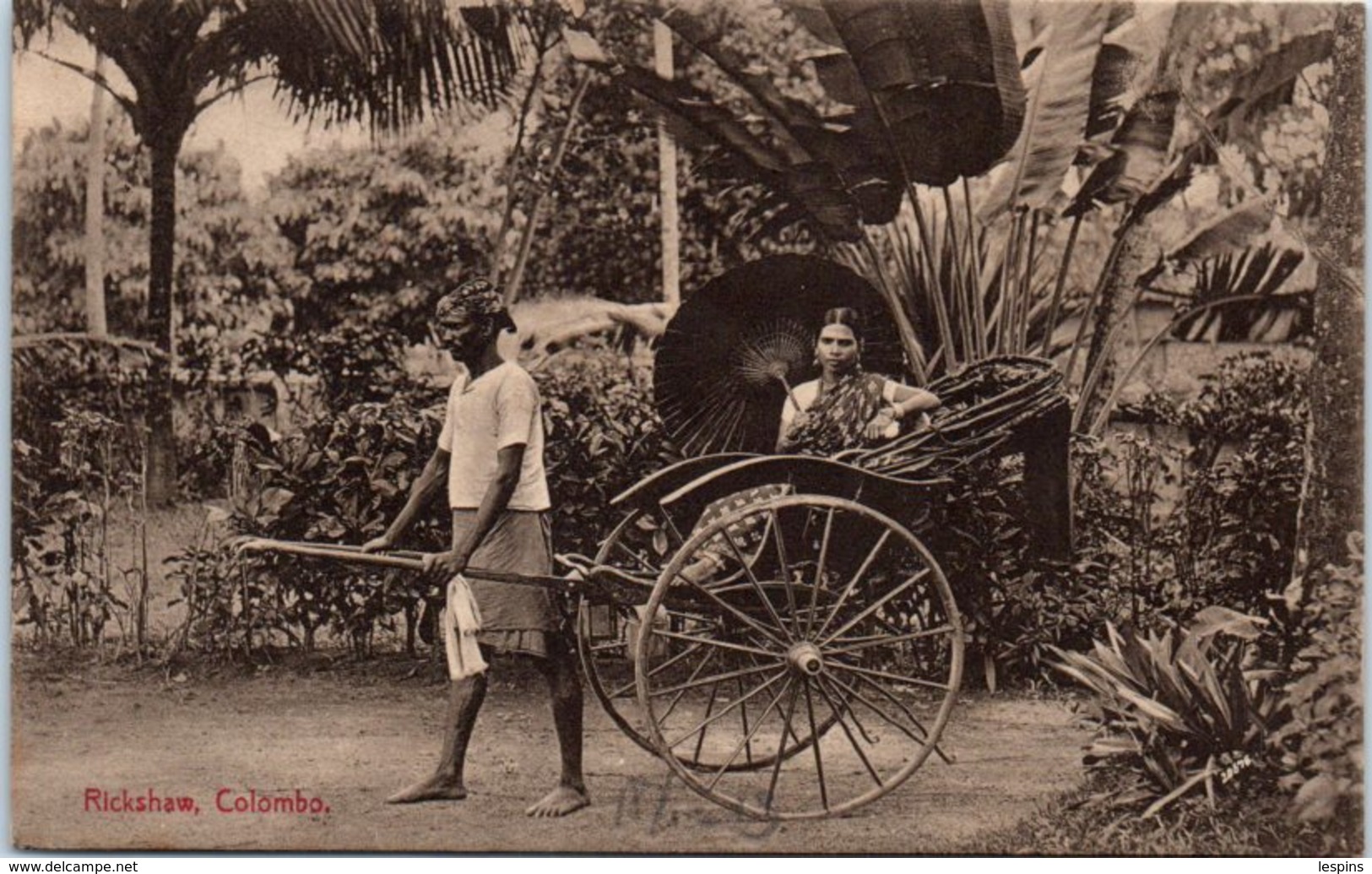 ASIE - SRI LANKA ( CEYLON ) -- - COLOMBO - Riskshaw - Sri Lanka (Ceylon)