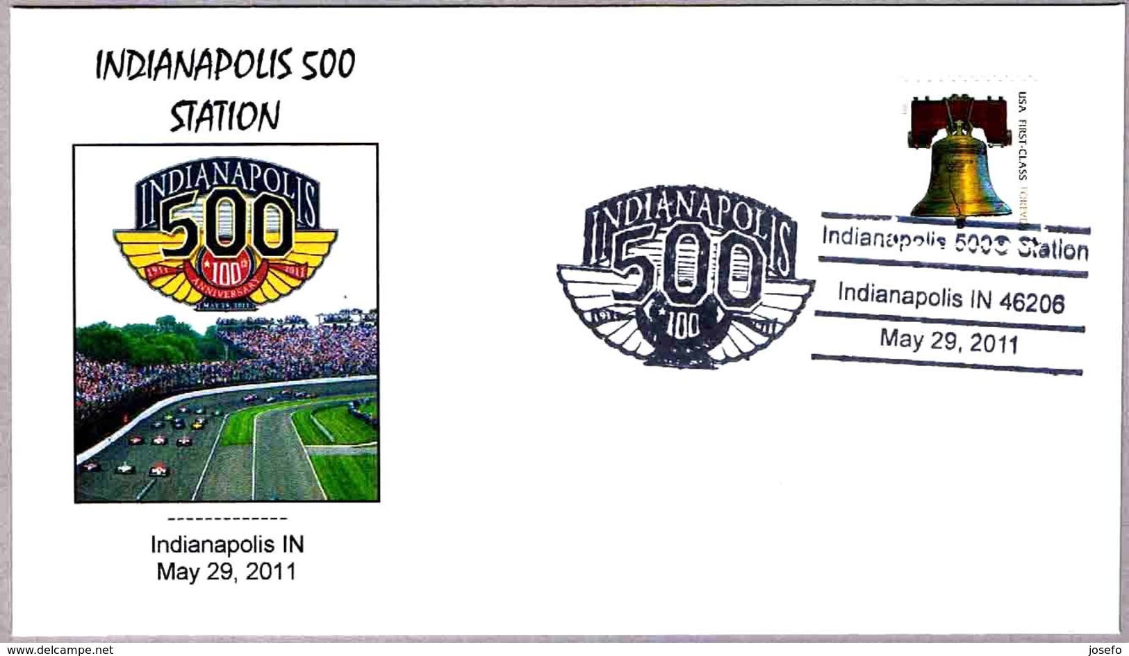 100 Aniv. 500 MILLAS INDIANAPOLIS - Indianapolis 500 Station. 2011 - Automovilismo