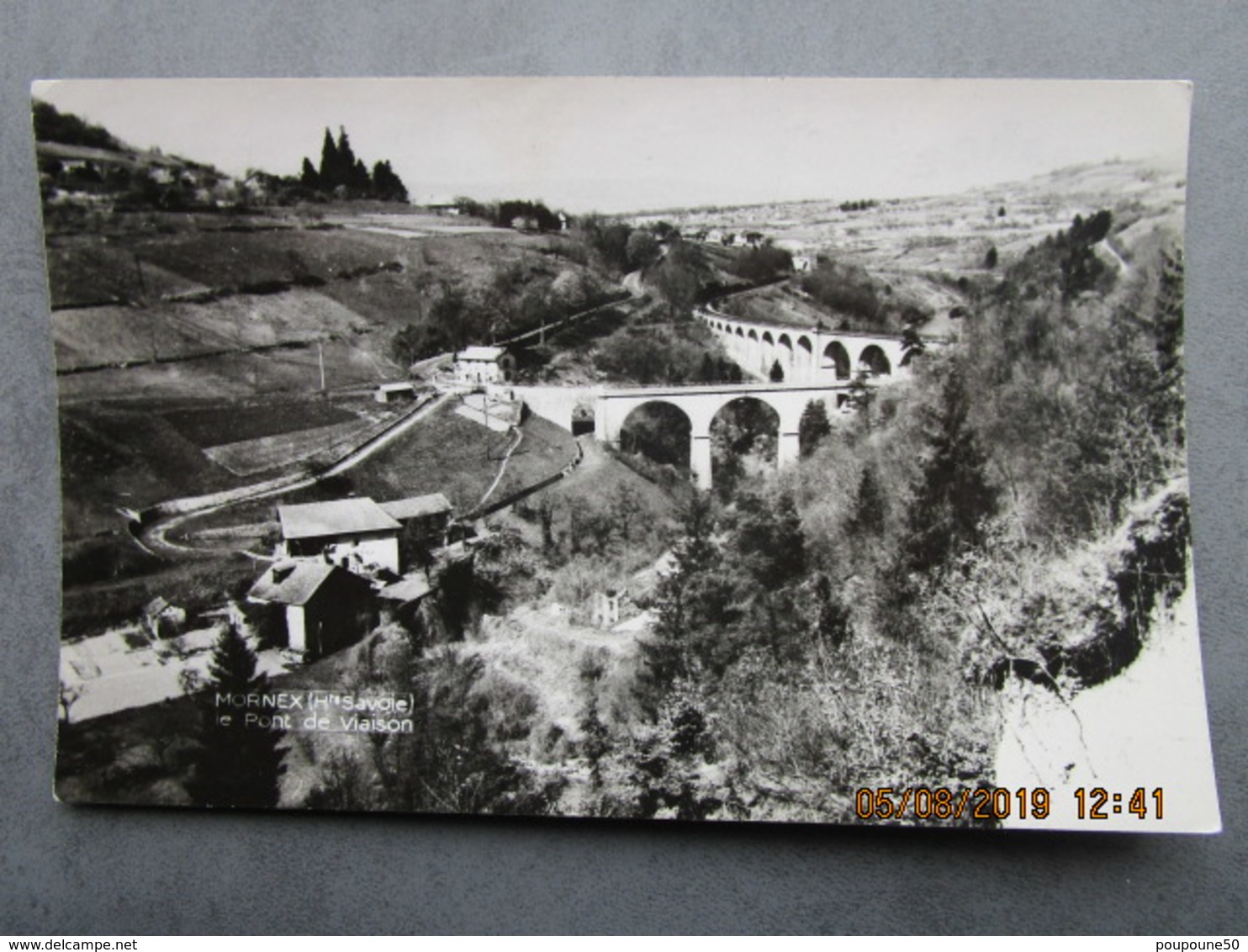 CP 74 MONNETIER MORNEX ( Le Saleve ) - Le Pont  , Viaduc De VIAISON 1952 - Autres & Non Classés