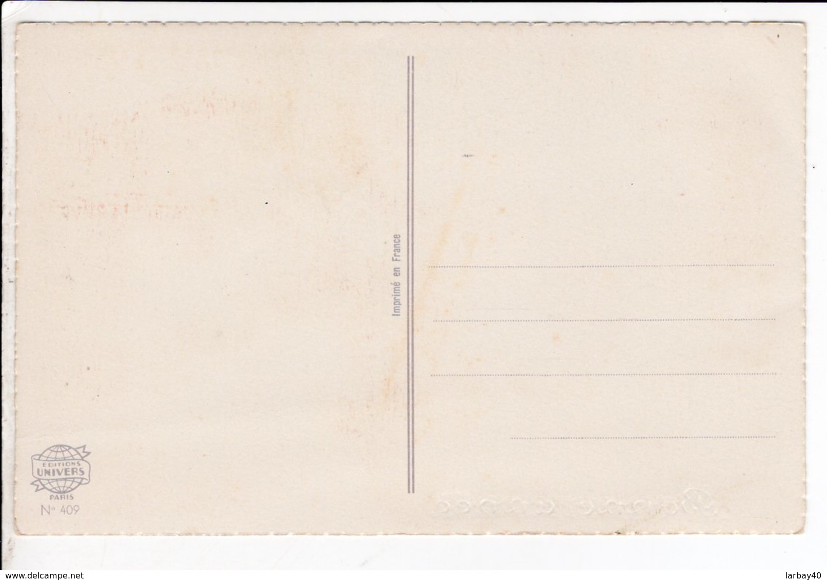 Cpa Carte Postale Ancienne  - Illustrateur Bonne Annee Univers 409 - 1900-1949