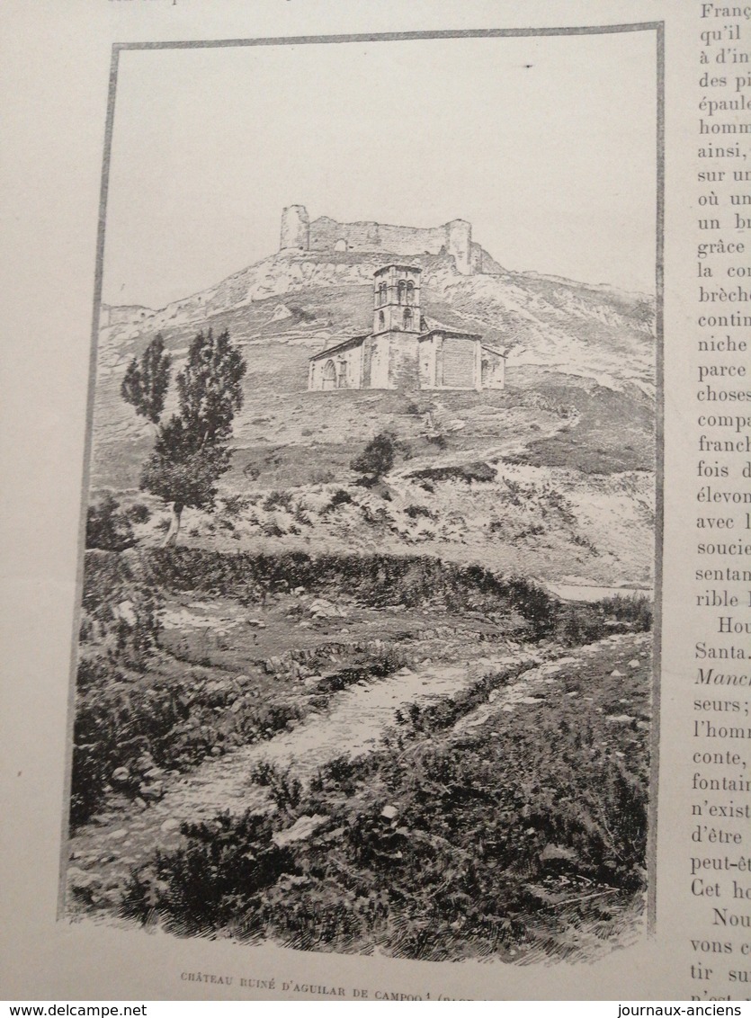 1894 PYRÉNÉES CANTABRIQUES - AUX PICS D'EUROPE - POSTE - MASSIF DE COVADONGA