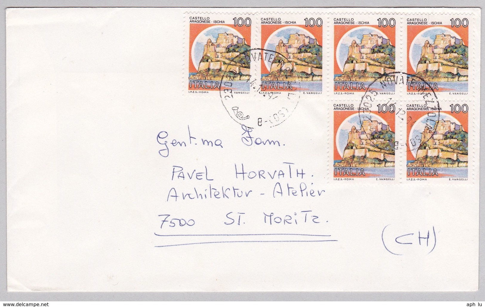 Brief In Die Schweiz (br5839) - 1991-00: Poststempel