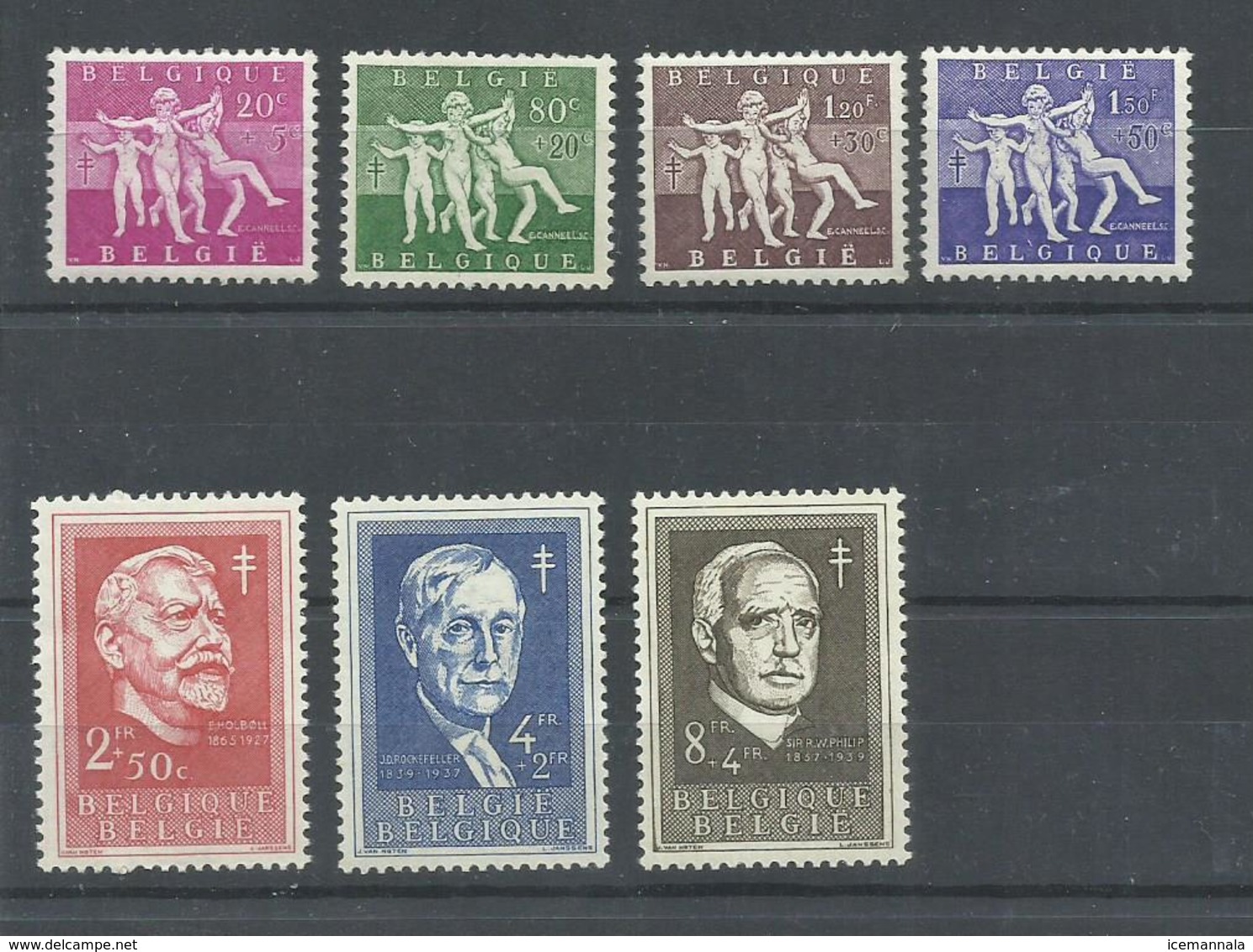 BELGICA YVERT   979/85   MNH  ** - Nuevos