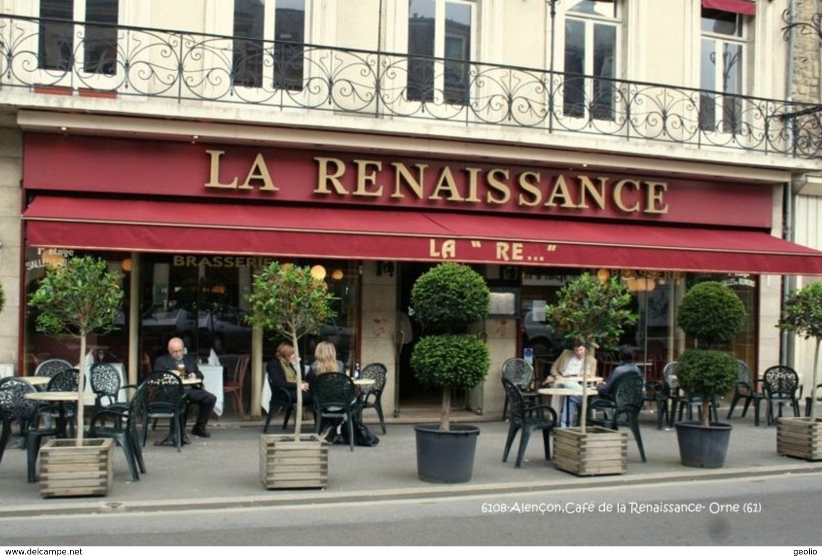 Alençon (61)- Café De La Renaissance (Edition à Tirage Limité) - Alencon