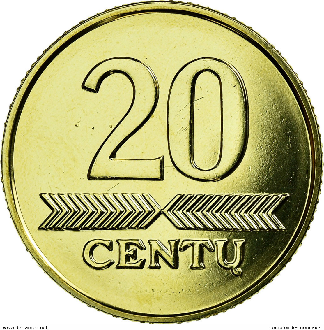 Monnaie, Lithuania, 20 Centu, 2013, SPL, Nickel-brass, KM:107 - Lituanie