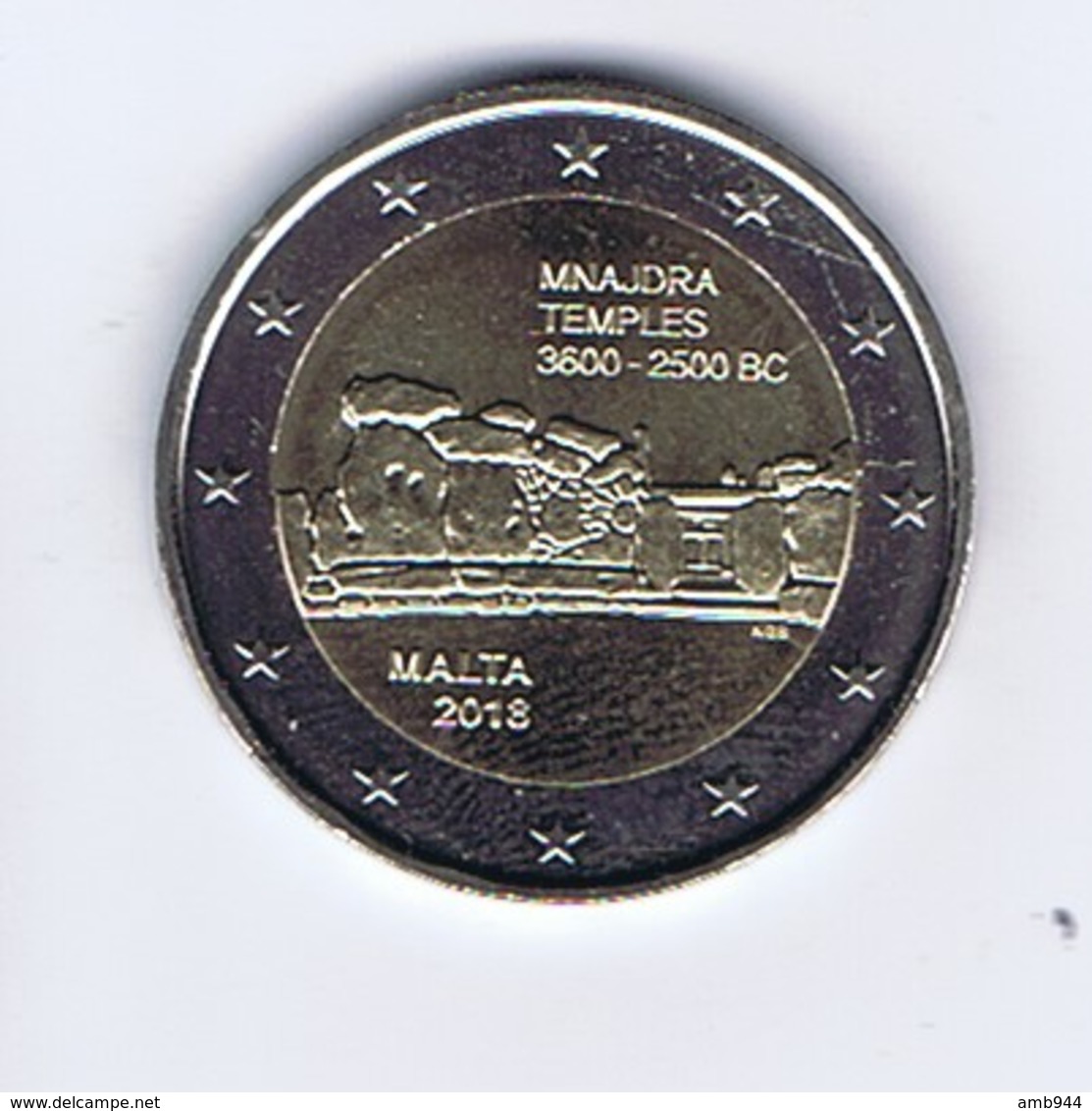 Malta - 2 Euro Commemorativo 2018 - Mnaidra - Malta