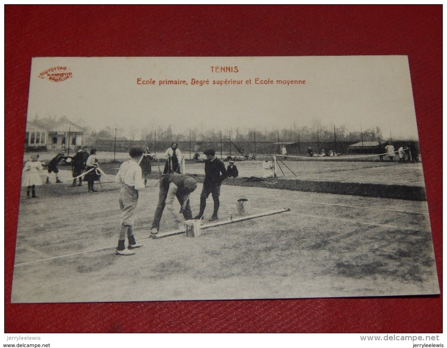 BRUXELLES - Université Populaire Nord-Est - Vacances De Pâques 1911 -  Tennis - Bildung, Schulen & Universitäten