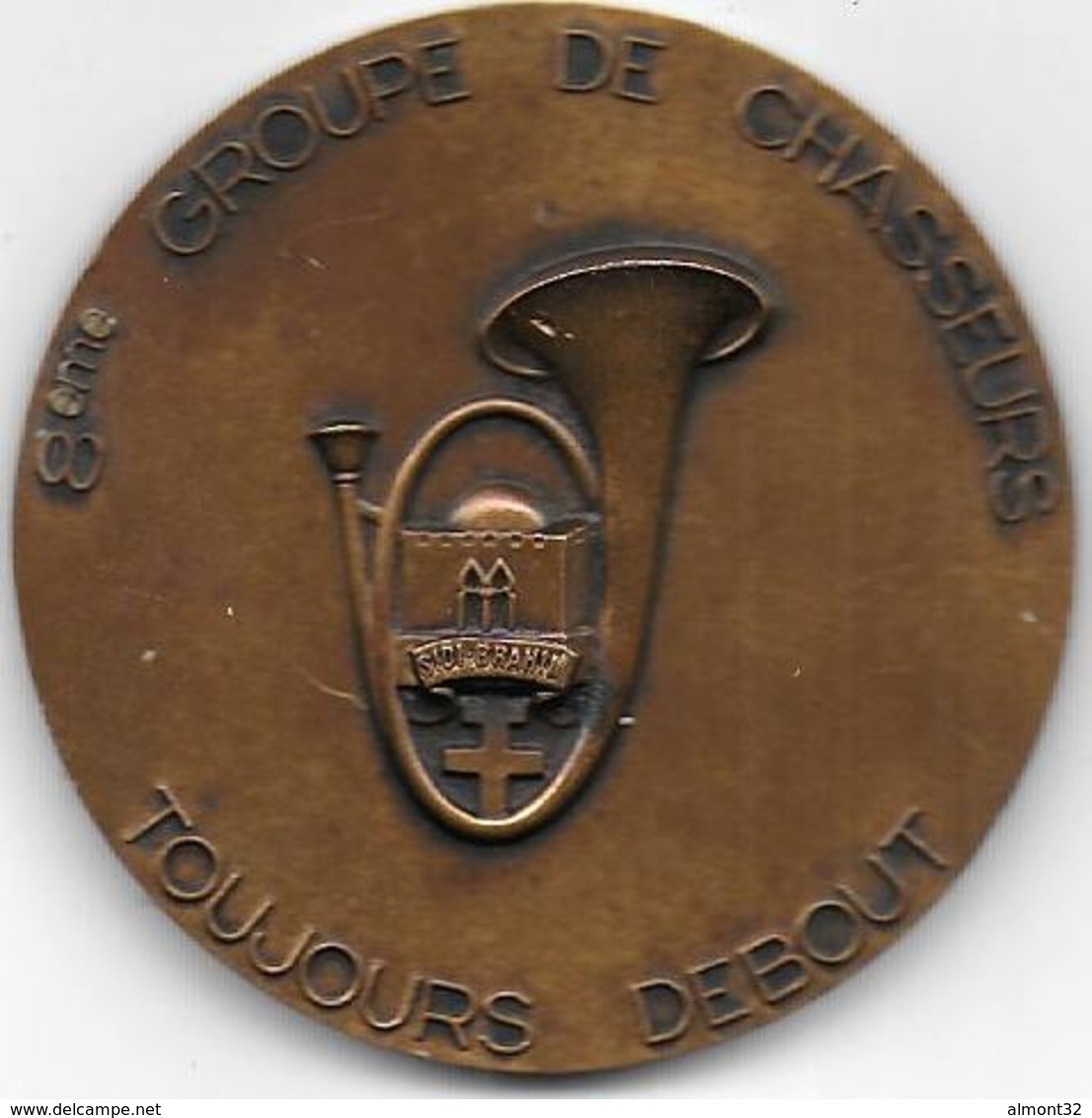 Médaille Du 8e Groupe De Chasseurs - France