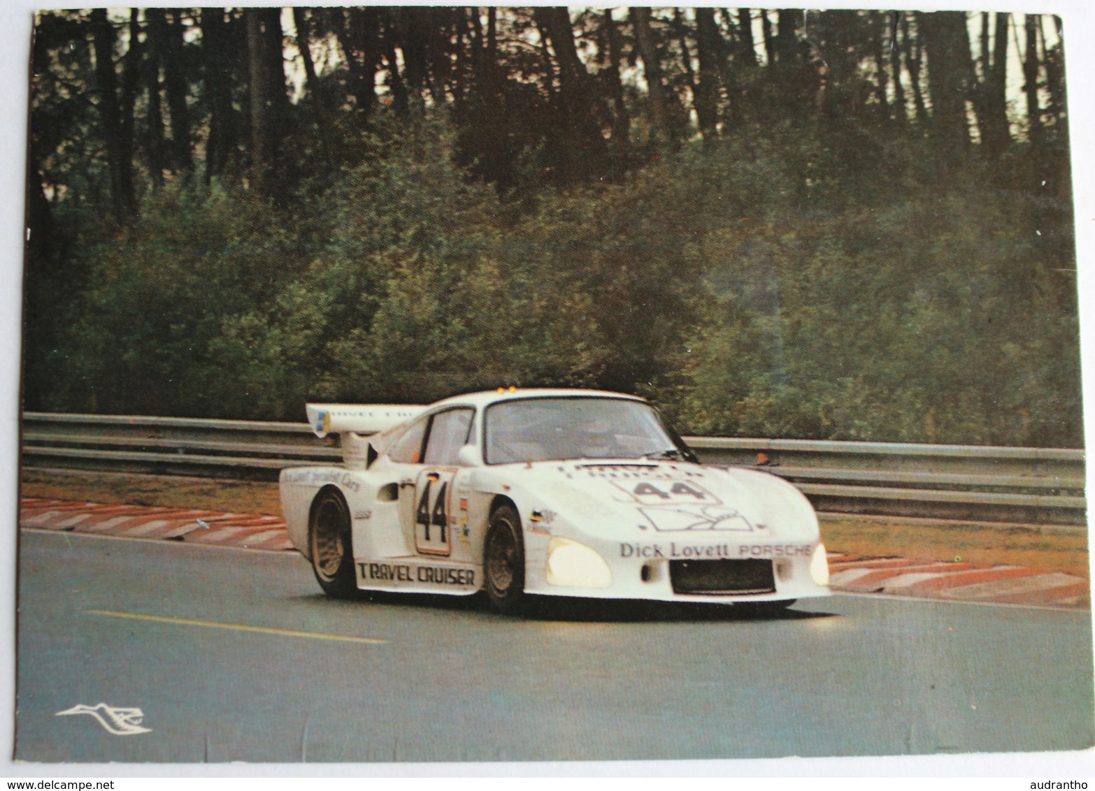 Carte Postale Voiture 44 Porsche Dick Lovett Course Auto Des 24 Heures Du Mans 1991 - Le Mans