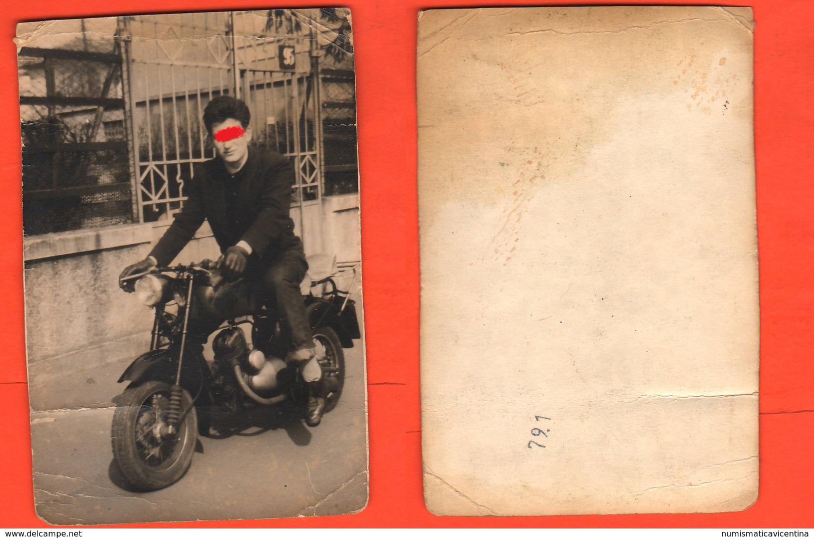 ISO Moto Isomoto Bicilindrica 125 Motorbikes Motos Motor Photo 50's  Trasporti - Moto